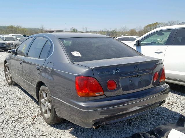 JT8BD69S730187101 - 2003 LEXUS GS 300 GRAY photo 3