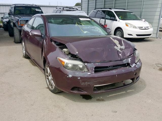 JTKDE177970205993 - 2007 TOYOTA SCION TC ბურგუნდია ფოტო 1
