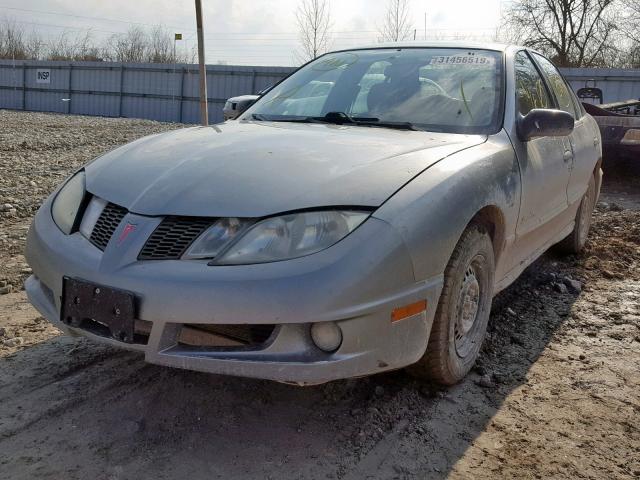 3G2JB52F65S111122 - 2005 PONTIAC SUNFIRE SL SILVER photo 2