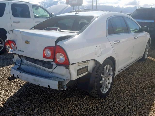 1G1ZE5E16BF395365 - 2011 CHEVROLET MALIBU LTZ 白色 照片 4