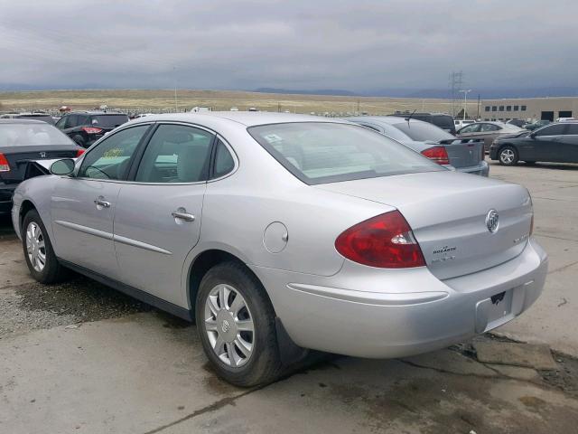 2G4WC532651327473 - 2005 BUICK LACROSSE C SILVER photo 3