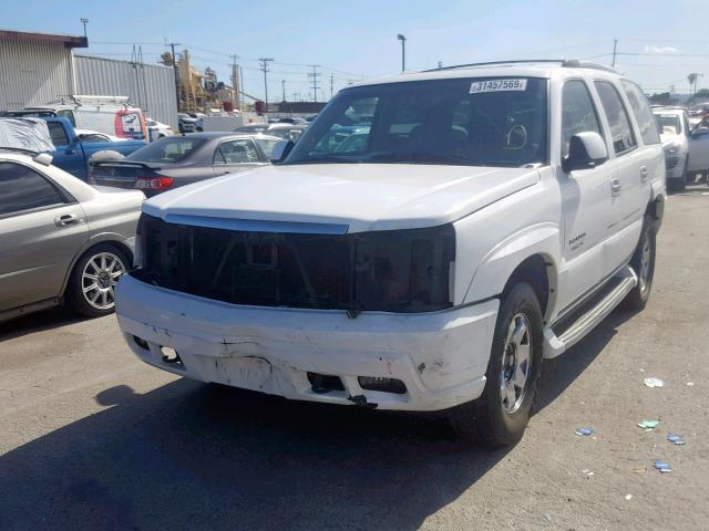 1GYEK63N42R103859 - 2002 CADILLAC ESCALADE L WHITE photo 2