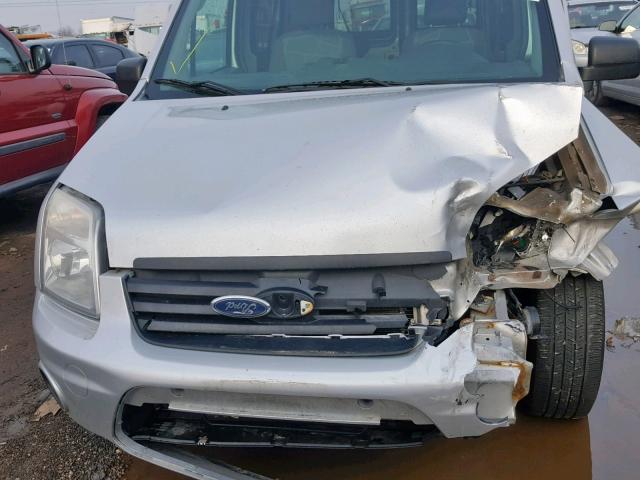 NM0LS6BN9AT039251 - 2010 FORD TRANSIT CO SILVER photo 7