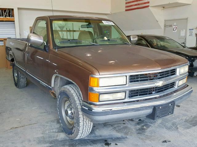 1GCGC24K7RE169588 - 1994 CHEVROLET GMT-400 C2 BROWN photo 1