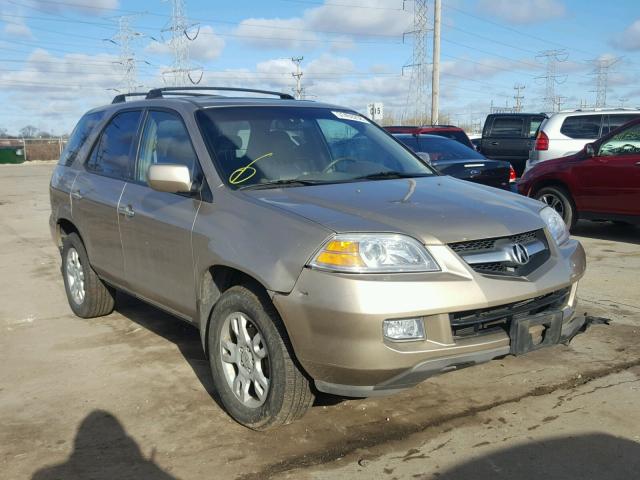 2HNYD189X5H549489 - 2005 ACURA MDX TOURIN GOLD photo 1