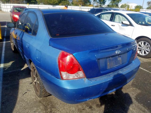 KMHDN46D66U276698 - 2006 HYUNDAI ELANTRA GLS  photo 3