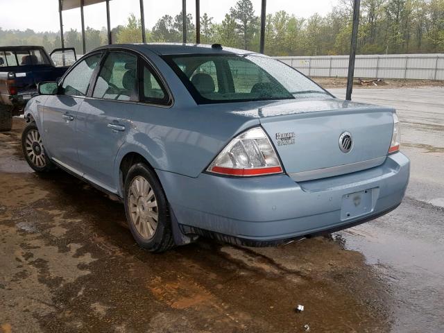 1MEHM40W58G607872 - 2008 MERCURY SABLE LUXU BLUE photo 3