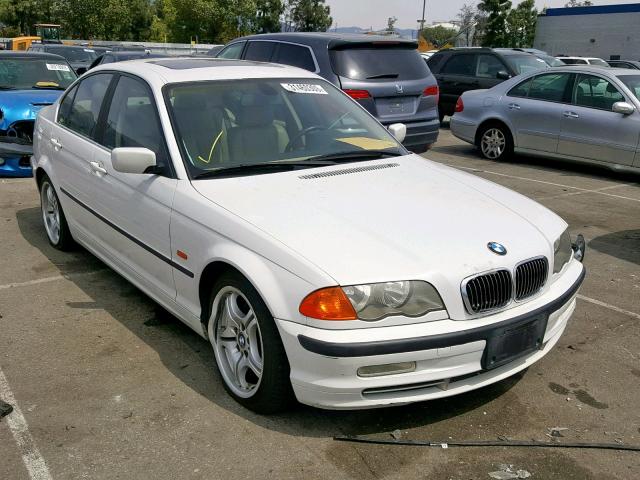 WBAAV53451FJ64454 - 2001 BMW 330 I WHITE photo 1