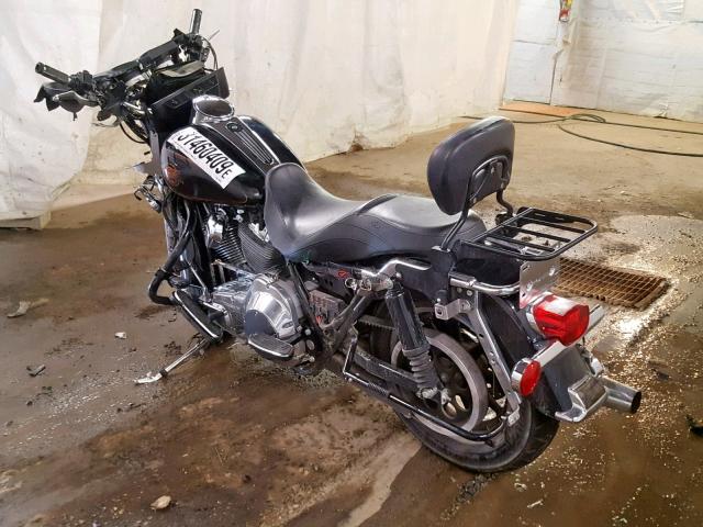 1HD1DDV111Y632427 - 2001 HARLEY-DAVIDSON FLHT BLACK photo 3