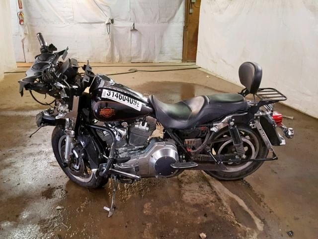 1HD1DDV111Y632427 - 2001 HARLEY-DAVIDSON FLHT BLACK photo 9