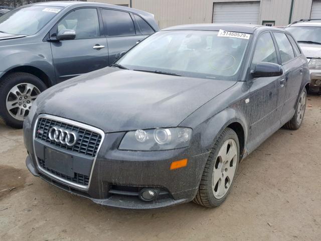 WAUKD78P06A121974 - 2006 AUDI A3 S-LINE GRAY photo 2