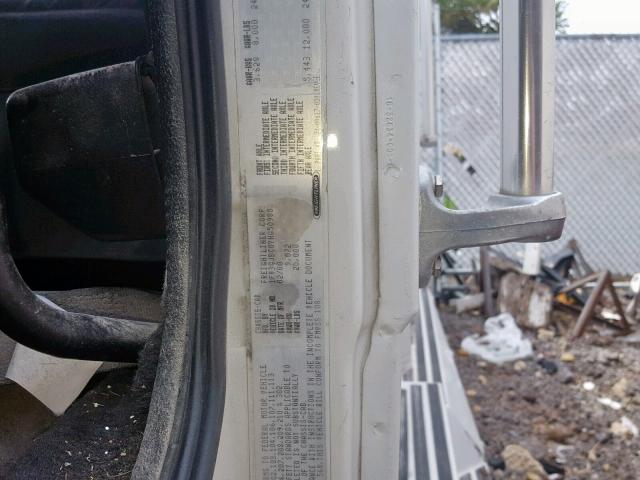 1FV3GJBC0YHG50988 - 2000 FREIGHTLINER MEDIUM CON WHITE photo 10