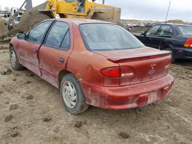 1G1JF5245W7176003 - 1998 CHEVROLET CAVALIER L GOLD photo 3