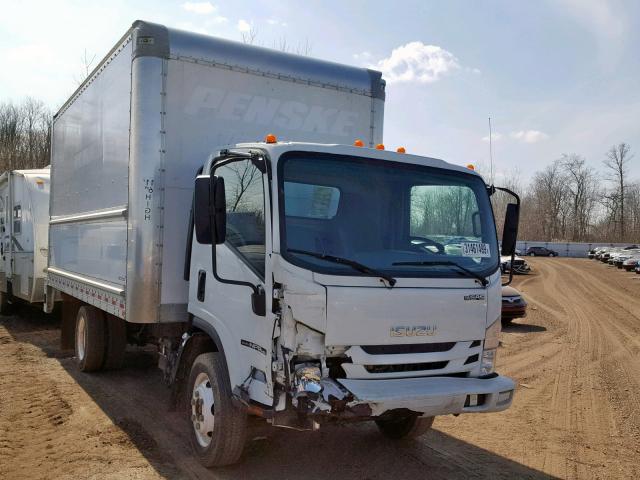 54DC4W1B8JS800051 - 2018 ISUZU NPR HD WHITE photo 1