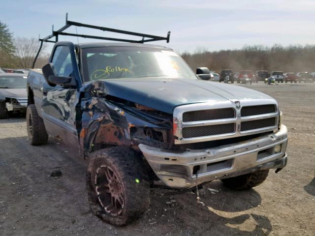 3B7KF2365XG214801 - 1999 DODGE RAM 2500 GREEN photo 1