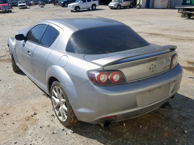 JM1FE1RP3B0405662 - 2011 MAZDA RX8 GRAY photo 3