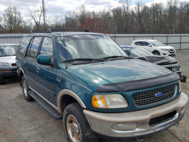 1FMEU18W7VLA23219 - 1997 FORD EXPEDITION GREEN photo 1