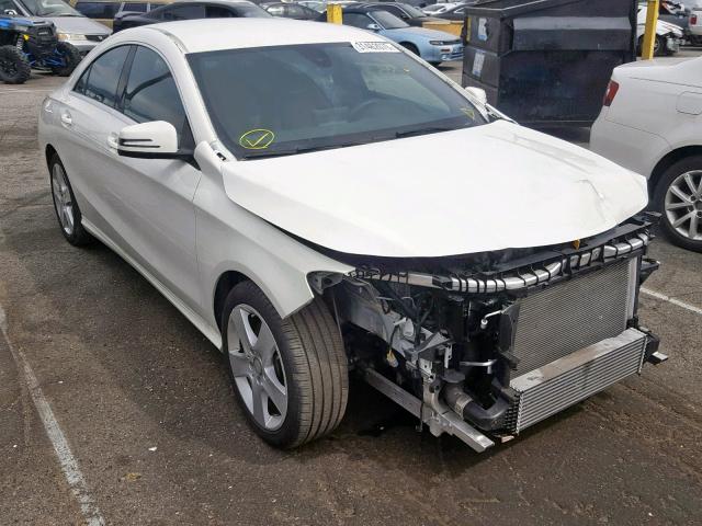 WDDSJ4EB9HN429326 - 2017 MERCEDES-BENZ CLA 250 WHITE photo 1