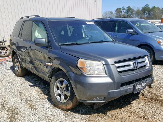 5FNYF18308B056331 - 2008 HONDA PILOT SE GRAY photo 1