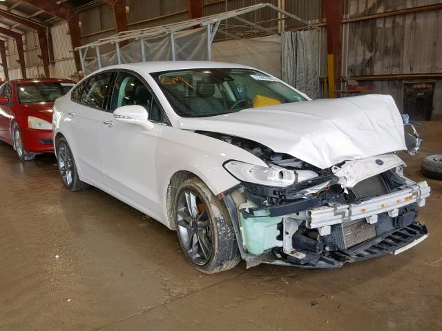 3FA6P0D94DR109006 - 2013 FORD FUSION TIT WHITE photo 1