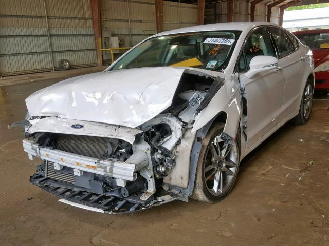 3FA6P0D94DR109006 - 2013 FORD FUSION TIT WHITE photo 2