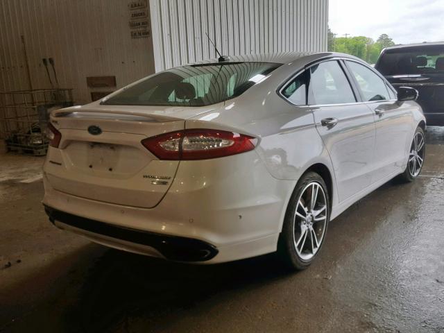 3FA6P0D94DR109006 - 2013 FORD FUSION TIT WHITE photo 4