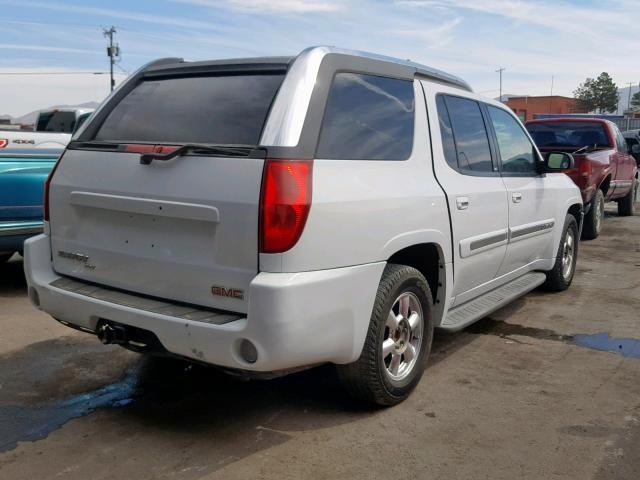 1GKET12S146144276 - 2004 GMC ENVOY XUV WHITE photo 4