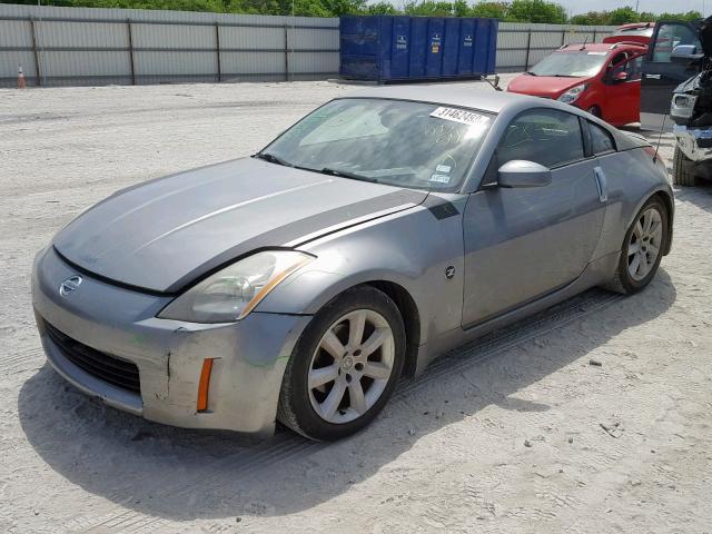 JN1AZ34EX3T005536 - 2003 NISSAN 350Z COUPE GRAY photo 2