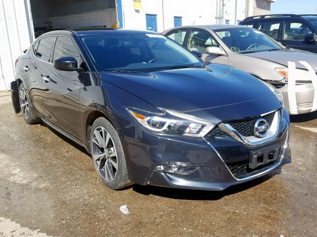 1N4AA6AP9GC439387 - 2016 NISSAN MAXIMA 3.5 BLUE photo 1