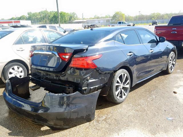 1N4AA6AP9GC439387 - 2016 NISSAN MAXIMA 3.5 BLUE photo 4