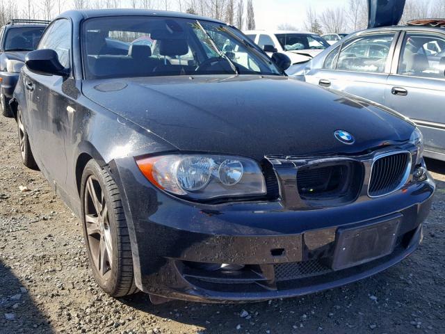 WBAUP9C51BVL90215 - 2011 BMW 128 I BLACK photo 1