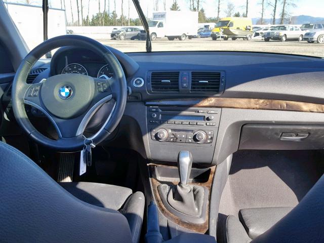 WBAUP9C51BVL90215 - 2011 BMW 128 I BLACK photo 9