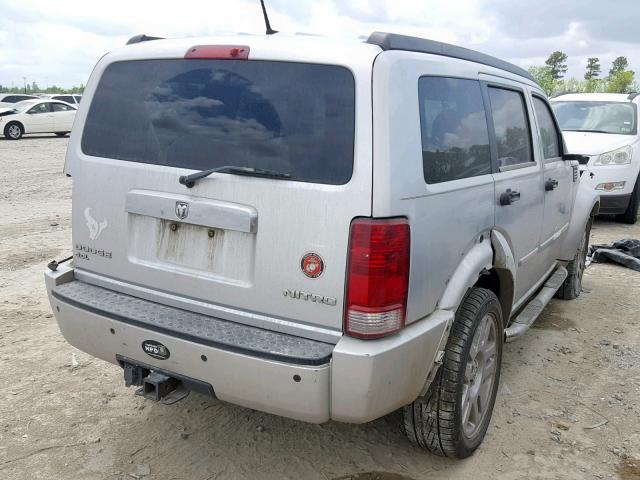 1D4PT6GX5AW164308 - 2010 DODGE NITRO DETO GRAY photo 4