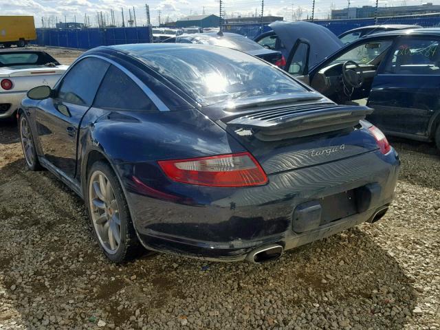 WP0BA29967S745272 - 2007 PORSCHE 911 TARGA GRAY photo 3