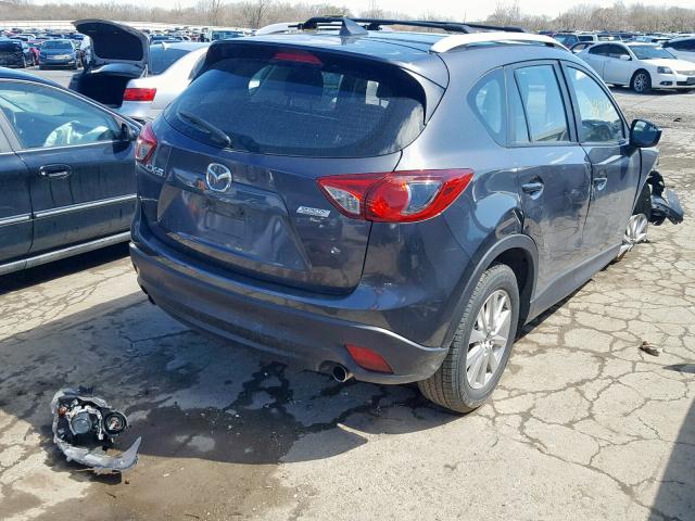 JM3KE2BE5G0785406 - 2016 MAZDA CX-5 SPORT GRAY photo 4