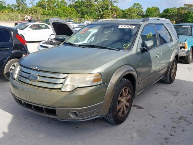 1FMDK02W08GA05744 - 2008 FORD TAURUS X S GOLD photo 2