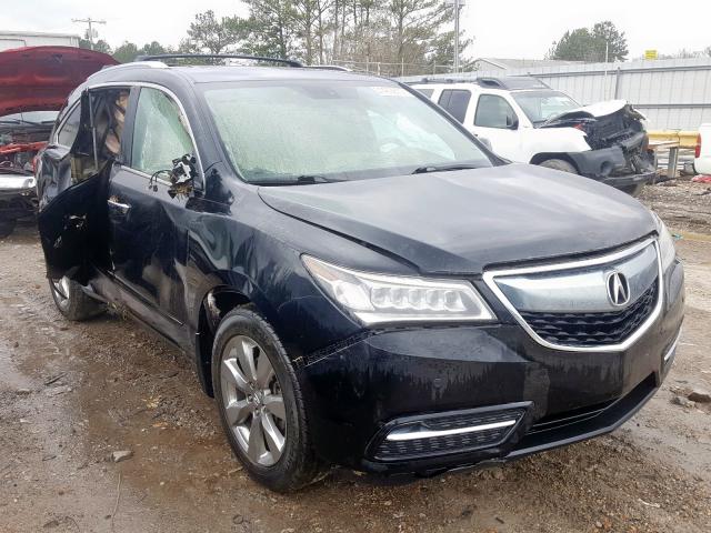 5FRYD3H87EB014424 - 2014 ACURA MDX ADVANCE  photo 1