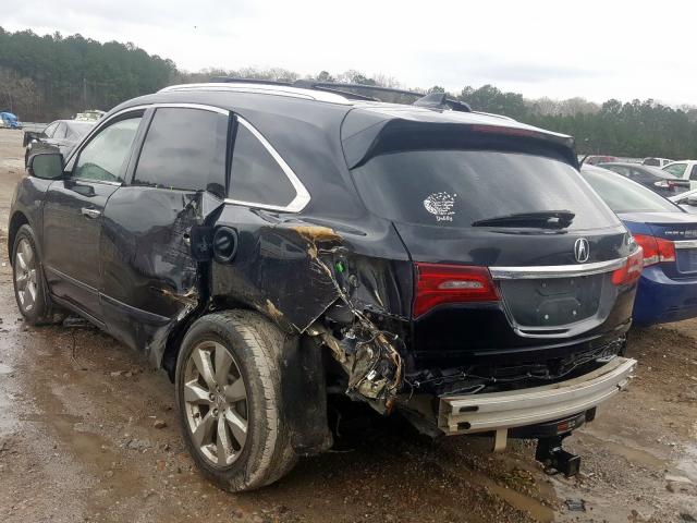 5FRYD3H87EB014424 - 2014 ACURA MDX ADVANCE  photo 3