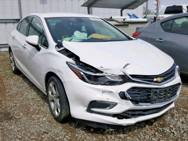 1G1BF5SM4H7238272 - 2017 CHEVROLET CRUZE PREM WHITE photo 1