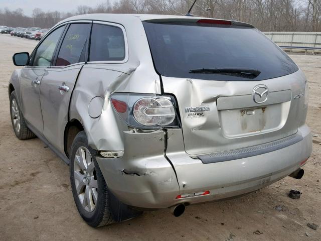 JM3ER29L880174034 - 2008 MAZDA CX-7 GRAY photo 3