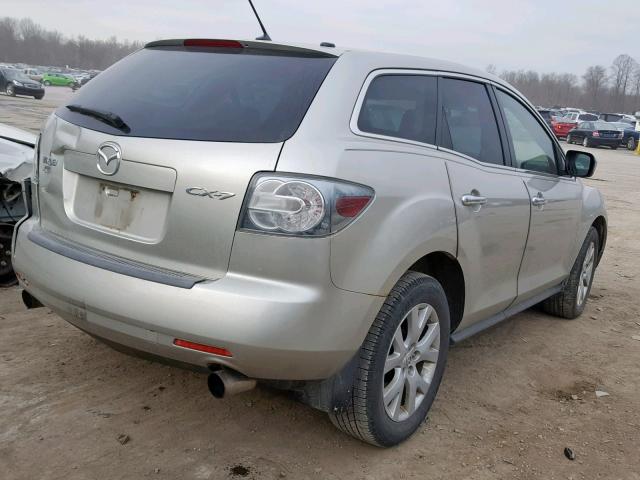 JM3ER29L880174034 - 2008 MAZDA CX-7 GRAY photo 4