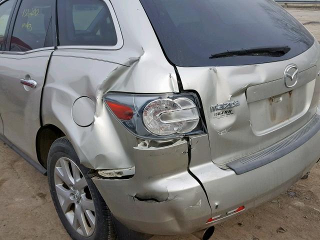 JM3ER29L880174034 - 2008 MAZDA CX-7 GRAY photo 9