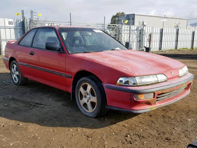 JH4DA9348NS006401 - 1992 ACURA INTEGRA RS RED photo 1