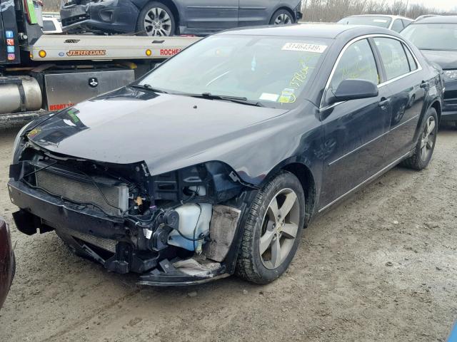 1G1ZC5E17BF366222 - 2011 CHEVROLET MALIBU 1LT 黑色 照片 2