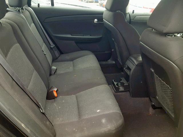 1G1ZC5E17BF366222 - 2011 CHEVROLET MALIBU 1LT 黑色 照片 6
