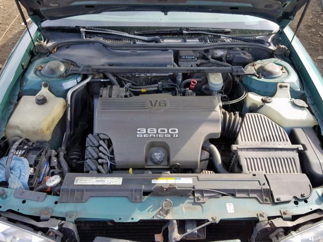 1G2HX52K7W4230733 - 1998 PONTIAC BONNEVILLE GREEN photo 7