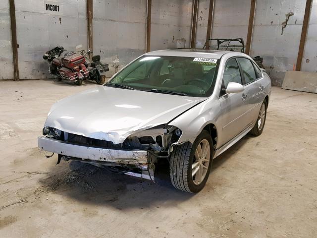 2G1WC5E34D1241581 - 2013 CHEVROLET IMPALA LTZ SILVER photo 2