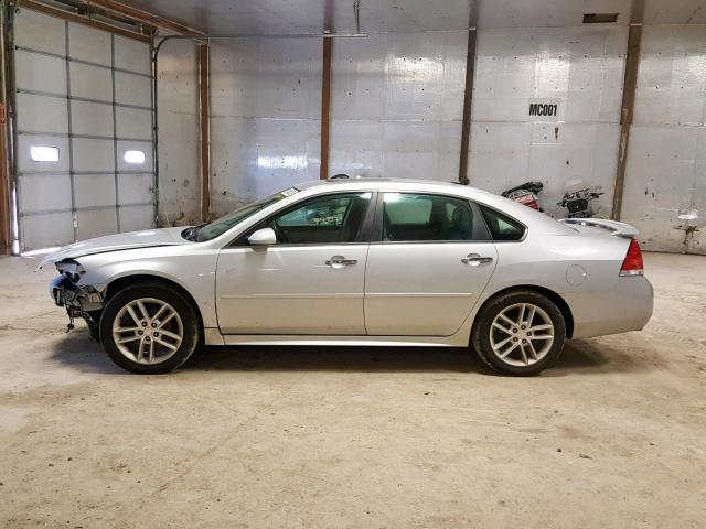 2G1WC5E34D1241581 - 2013 CHEVROLET IMPALA LTZ SILVER photo 9