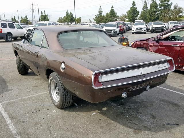 BH23D72271904 - 1967 PLYMOUTH BARRACUDA BROWN photo 3