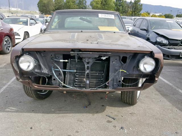 BH23D72271904 - 1967 PLYMOUTH BARRACUDA BROWN photo 9